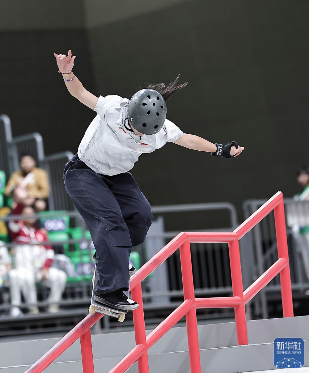 亚运会｜中国选手获滑板女子街式赛冠、季军