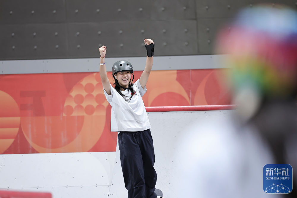 亚运会｜中国选手获滑板女子街式赛冠、季军