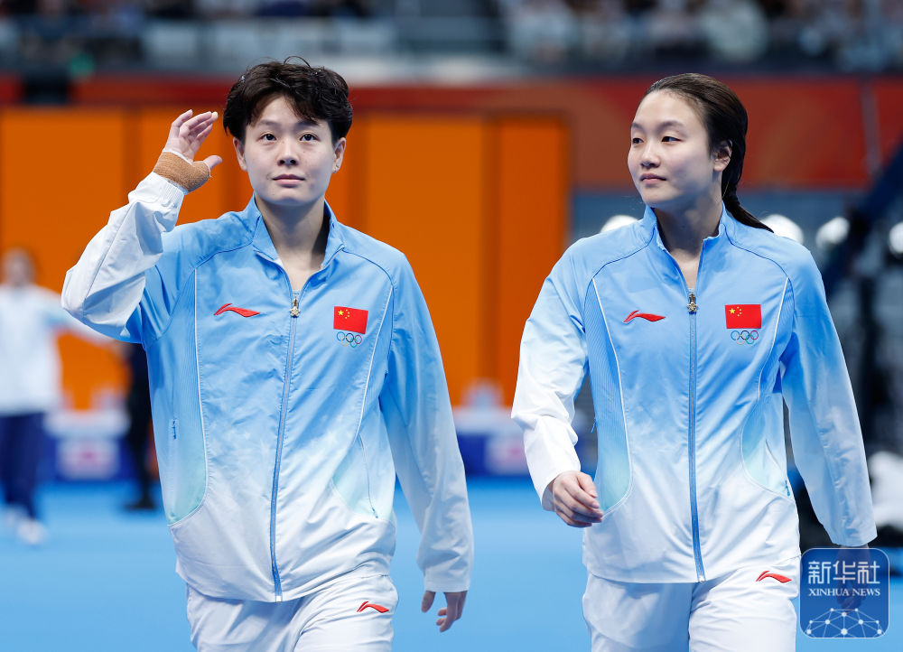 亚运会｜陈艺文、陈佳获跳水女子双人3米跳板冠军