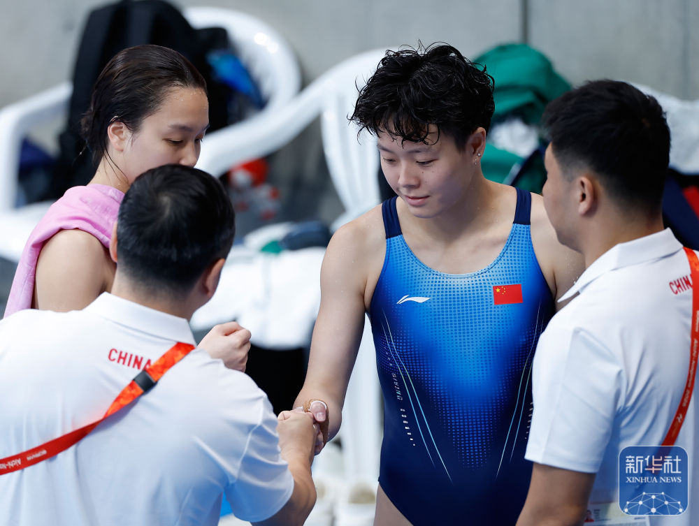 亚运会｜陈艺文、陈佳获跳水女子双人3米跳板冠军